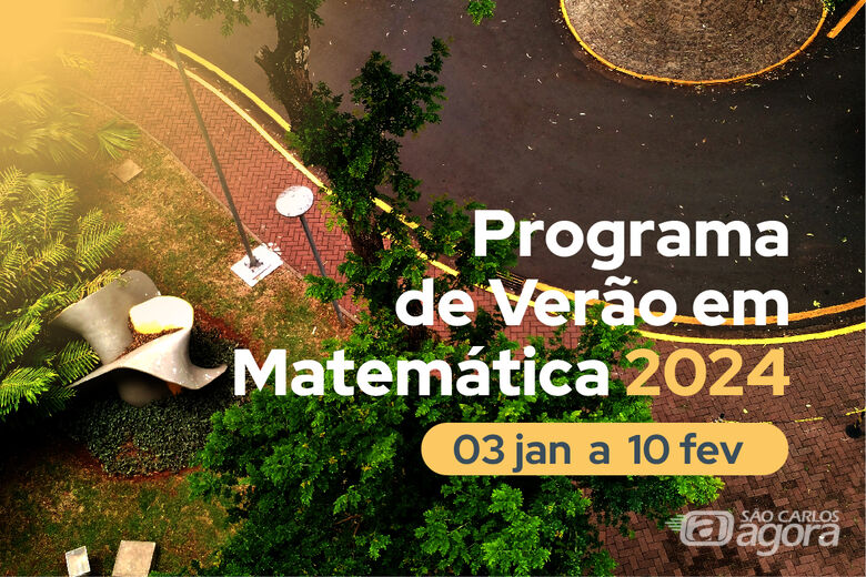 USP São Carlos terá o Programa de Verão em Matemática 2024 - 
