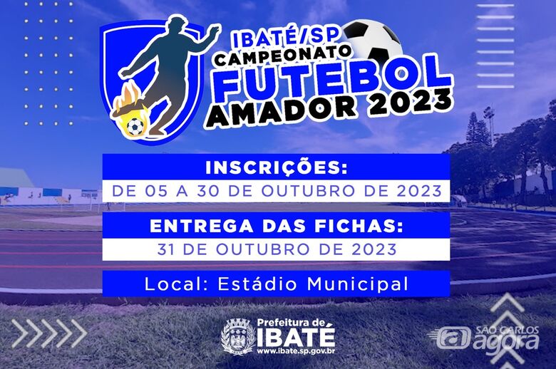 Secretaria de Esportes de Ibaté abre inscrições para Campeonato Amador de Futebol - 