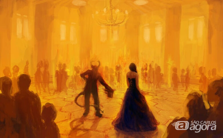 Mulher que dançou com o diabo é um dos contos mais falados na cidade - Crédito: reprodução/redes sociais