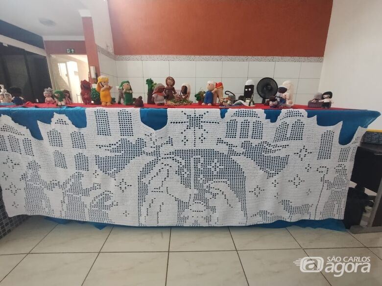 Exposição de presépio de crochê será atração em ONG em São Carlos - Crédito: Divulgação