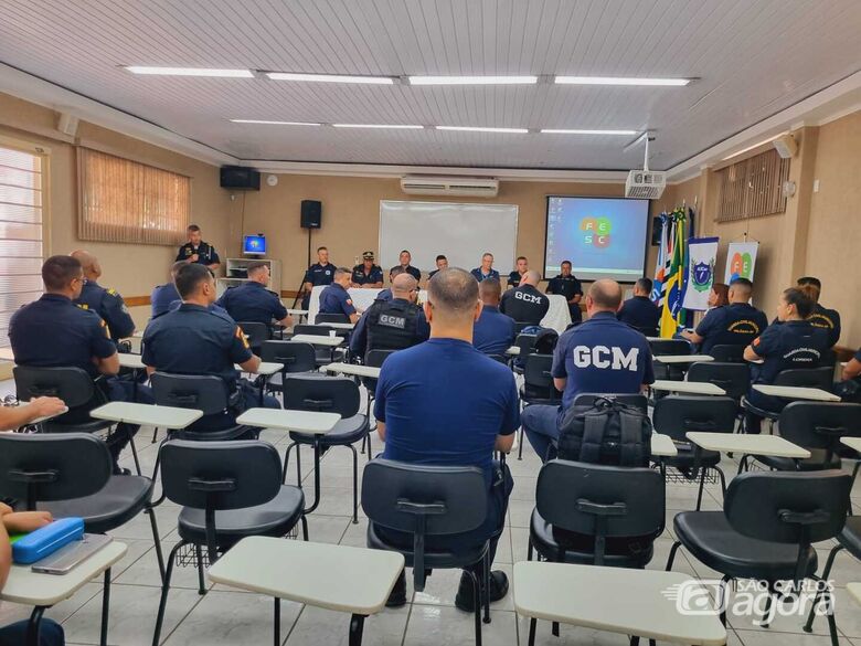 Guarda Municipal realiza o 3º treinamento da plataforma Sinesp - Crédito: Divulgação