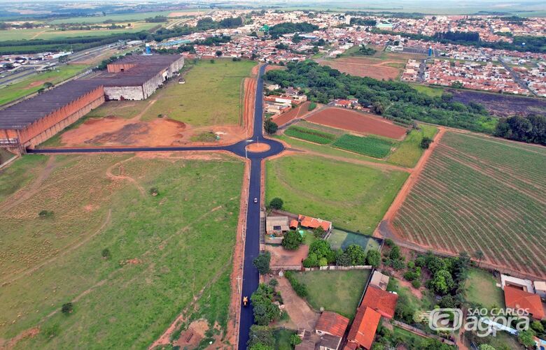 Prefeitura de Ibaté investe em infraestrutura urbana e pavimenta prolongamento da Adelmo Trevisan - Crédito: Divulgação