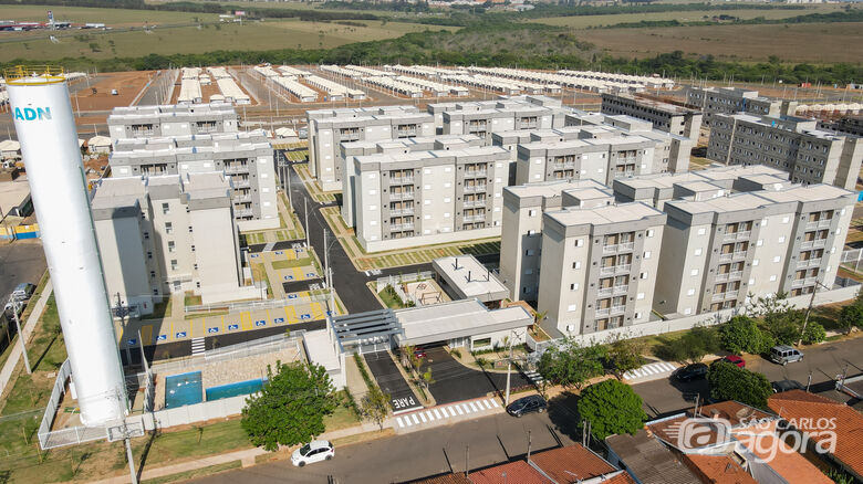 Em São Carlos, no primeiro semestre de 2023, foram lançados 1.128 novos imóveis na cidade.  - Crédito: divulgação