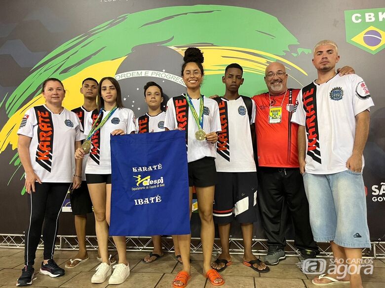 Ibateenses conquistam 7 medalhas nas finais do Brasileiro de Karatê - Crédito: Divulgação 