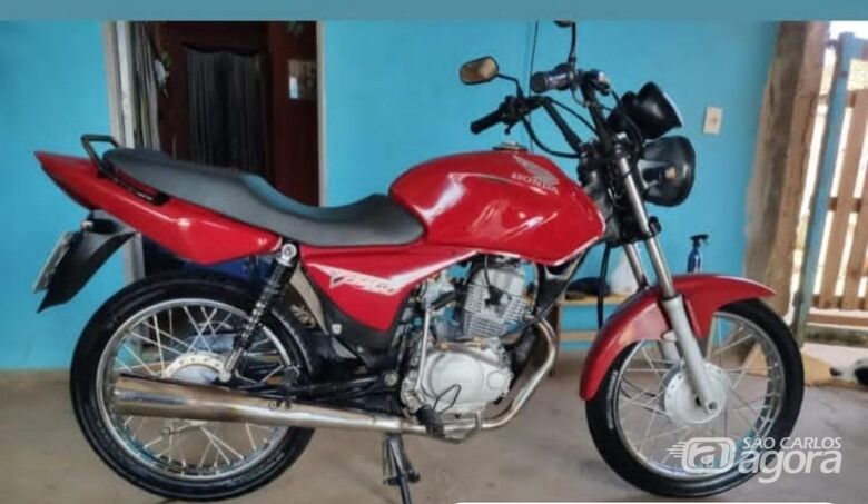 A moto foi furtada no Residencial Tutoya do Vale - Crédito: Divulgação