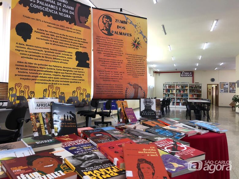 Biblioteca Municipal de Ibaté promove exposição de obras em comemoração ao mês da “Consciência Negra” - Crédito: Divulgação