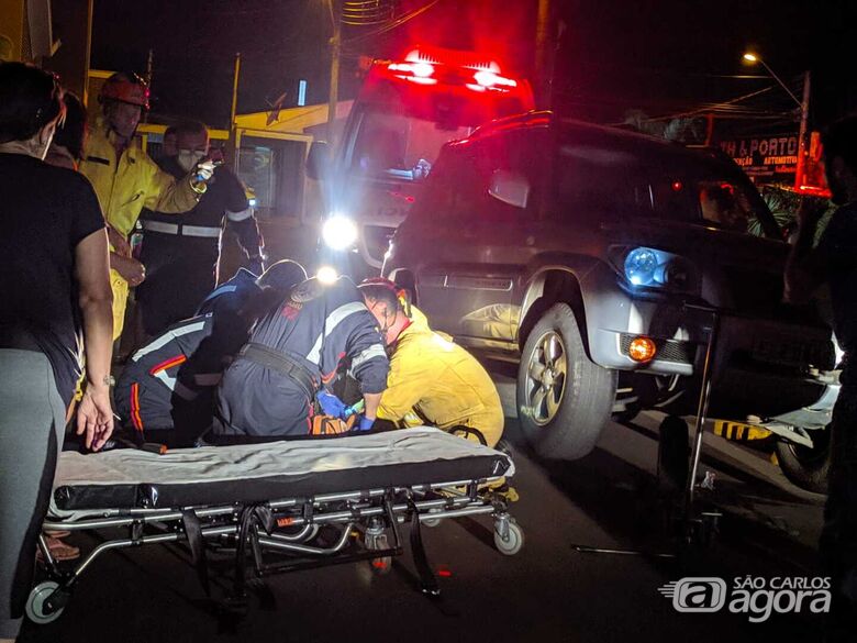 Menino de 8 anos é atropelado e arrastado por carro na Vila Costa do Sol - Crédito: Maycon Maximino