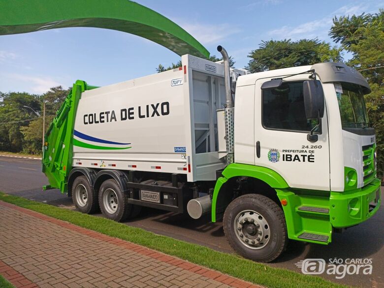 Ibaté não terá coleta de lixo nesta quarta-feira (15) em razão do feriado - Crédito: Divulgação