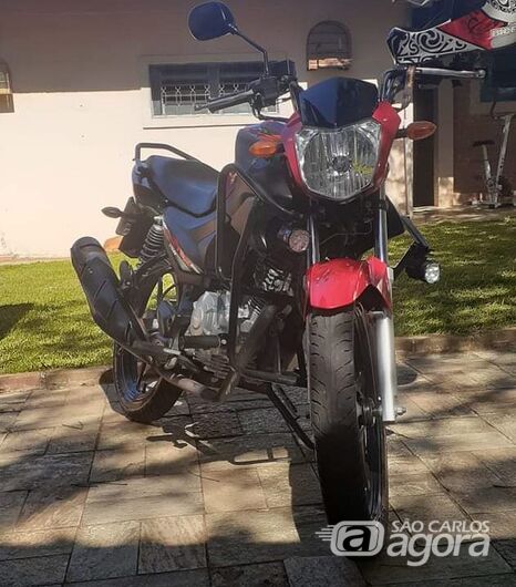 Moto de trabalho furtada em Bastos ainda não foi localizada