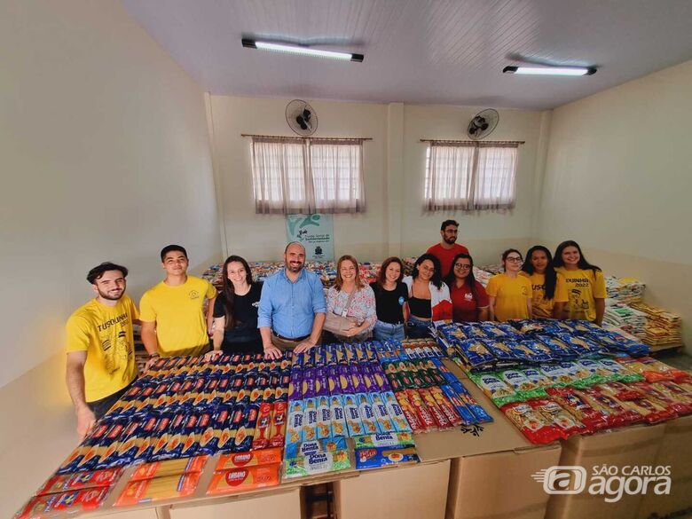 Fundo Social de Solidariedade recebe 12,5 toneladas de alimentos da Tusca Social - Crédito: divulgação