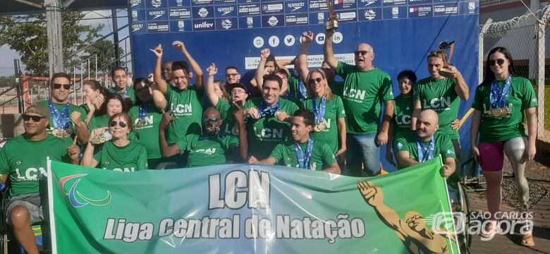Equipe de natação ACD de São Carlos é a melhor do Estado de São Paulo - Crédito: Divulgação