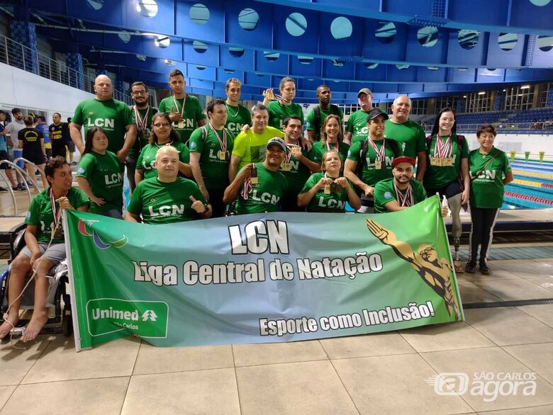 Equipe são-carlense de natação ACD entre as melhores do Brasil - Crédito: Divulgação