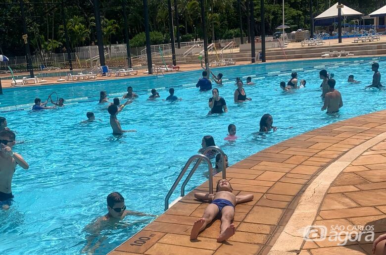Alunos com deficiência passam o dia em clube recreativo de São Carlos - Crédito: Divulgação