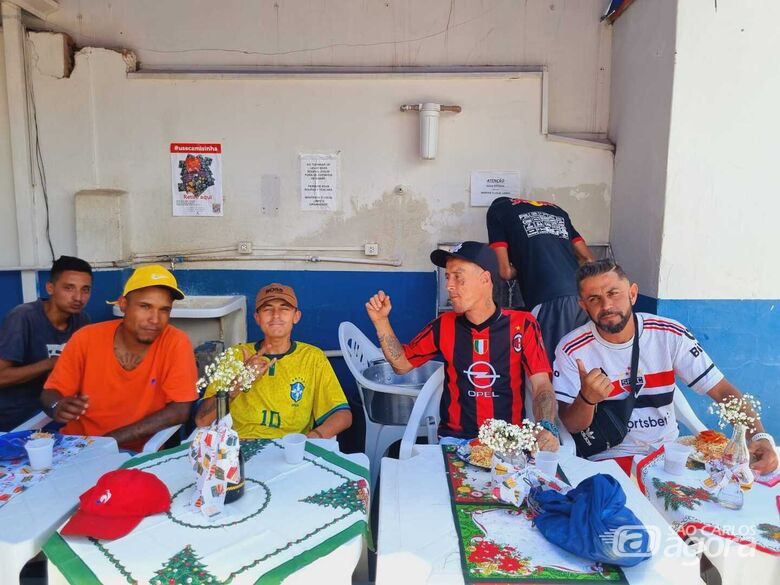 Centro POP realiza almoço de Natal para população em situação de rua - Crédito: Divulgação