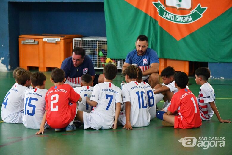 Equipe são-carlense fez bonito na Super Copa do Brasil de Futsal em Camboriú: 5º lugar - Crédito: Divulgação