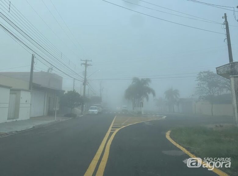São Carlos amanhece encoberta por neblina; confira a previsão do tempo para os próximos dias - Crédito: arquivo