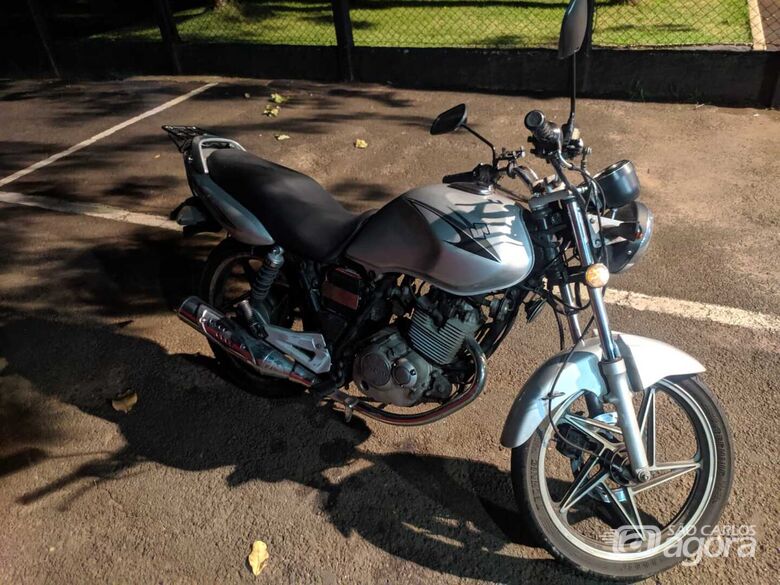 Colega encontra moto furtada de motoboy - Crédito: Maycon Maximino