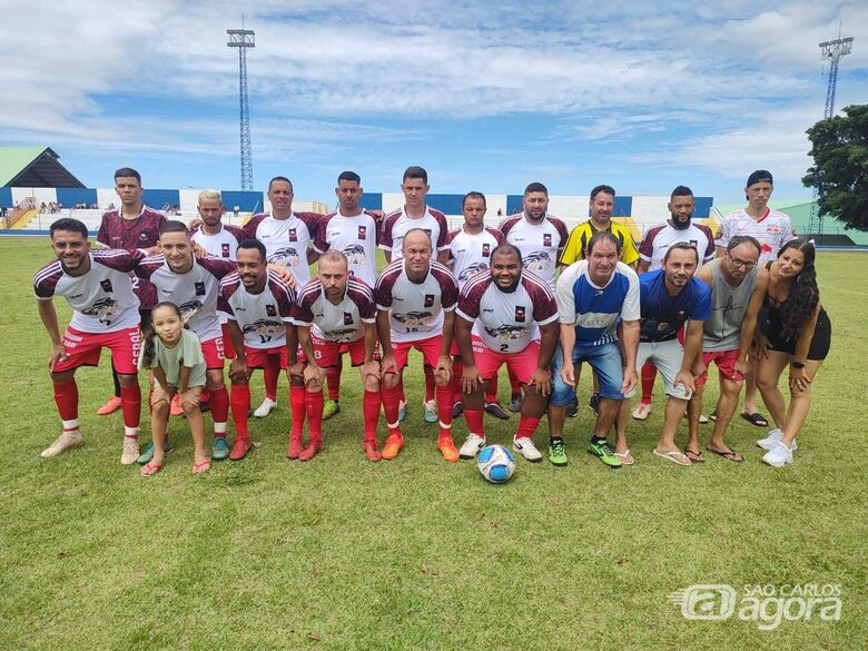 Uma das equipes que disputam a final do Amador de Ibaté - Crédito: Divulgação