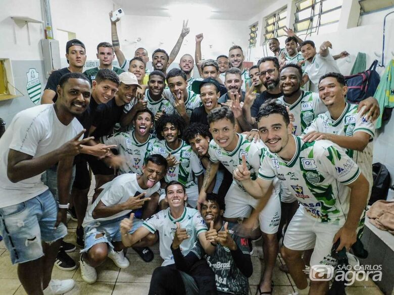 Após a vitória frente o Audax, Francana comemora a liderança da A4 - Crédito: AA Francana/Divulgação