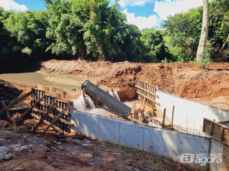 Obra de canalização do córrego do Mineirinho deve ser finalizada até o final do mês, diz prefeitura - Crédito: divulgação