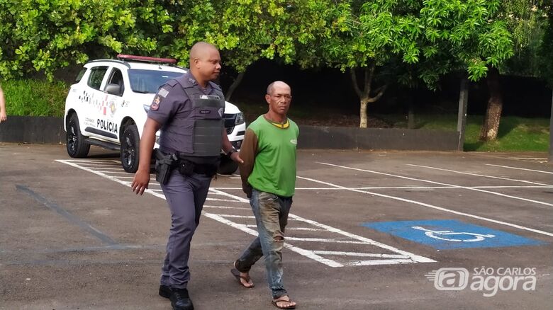 Homem acusado de cometer homicídio na Bahia é preso pela PM em Ibaté - Crédito: Maycon Maximino