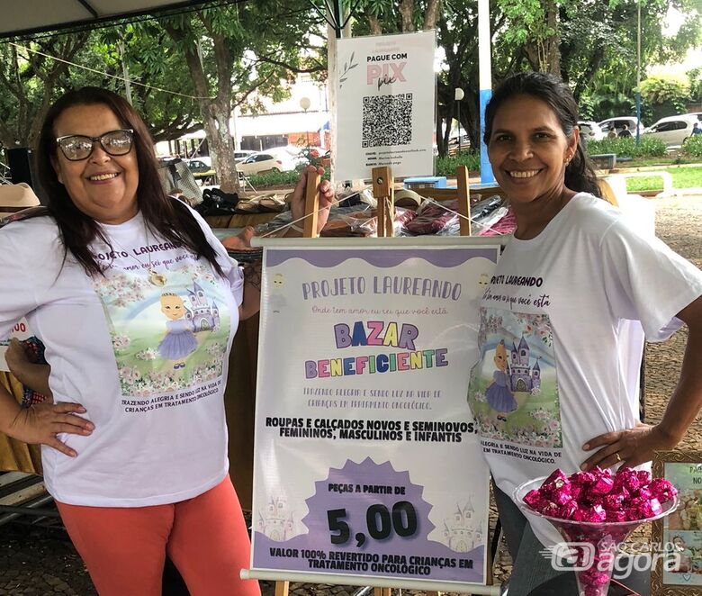 Projeto Laureando promove 2º Bazar para ajudar crianças em tratamento de câncer - 