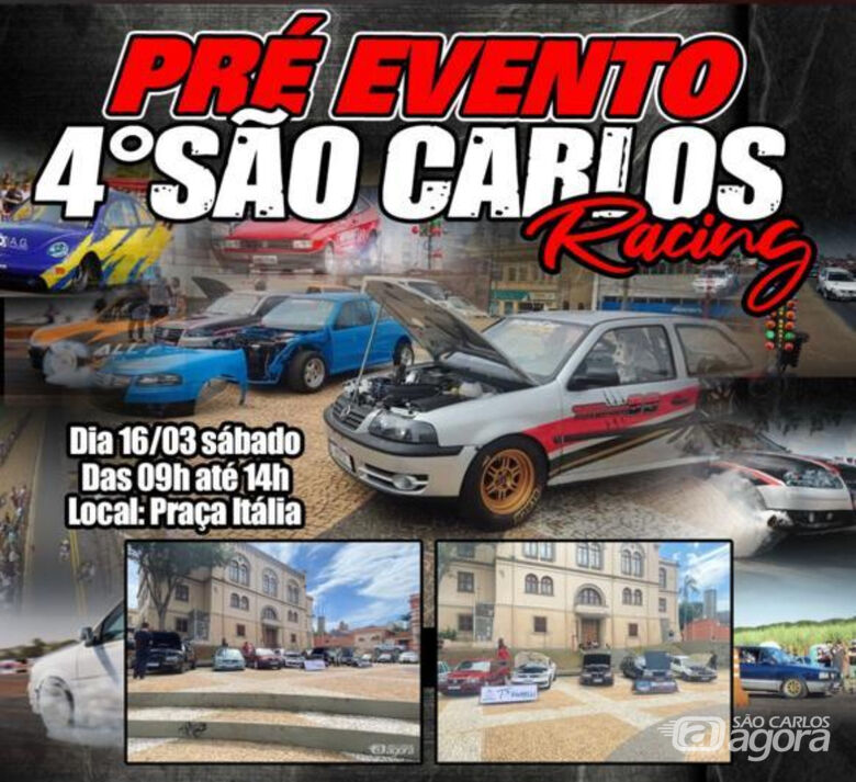 Pré-evento na Praça Itália anuncia o 4° São Carlos Racing - 