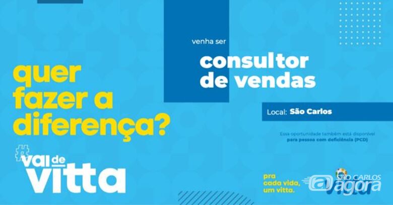 Vitta Residencial está em busca de talentos para a área de vendas - Crédito: divulgação