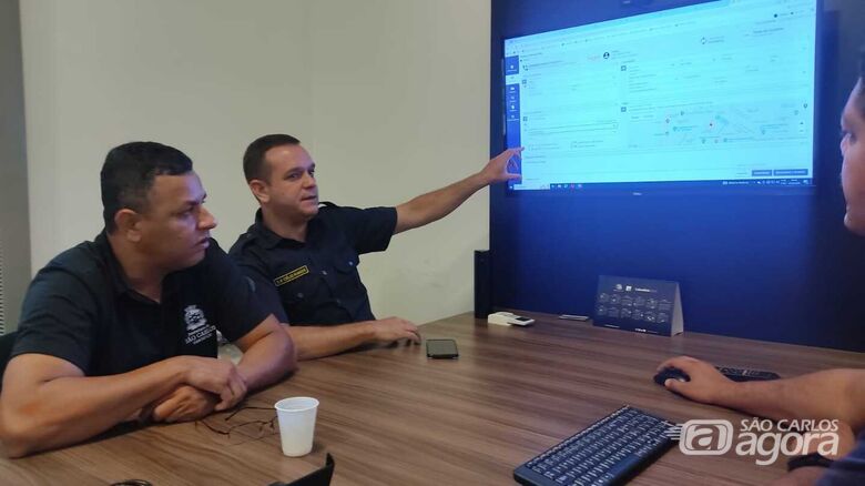 Guarda Municipal de São Carlos tem novo sistema de integração - Crédito: Divulgação