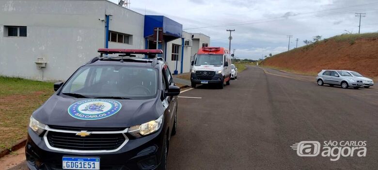 GM de São Carlos auxilia Santa Casa no transporte de órgão captados até o aeroporto - Crédito: divulgação