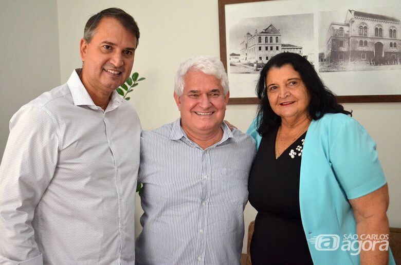 Nova presidente da Acisc visita a Câmara Municipal de São Carlos - Crédito: Paulo Melo