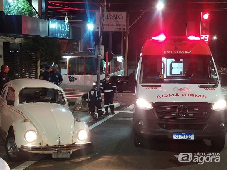 Motorista embriagado anda na contramão e atropela morador de rua em São Carlos - Crédito: Maycon Maximino