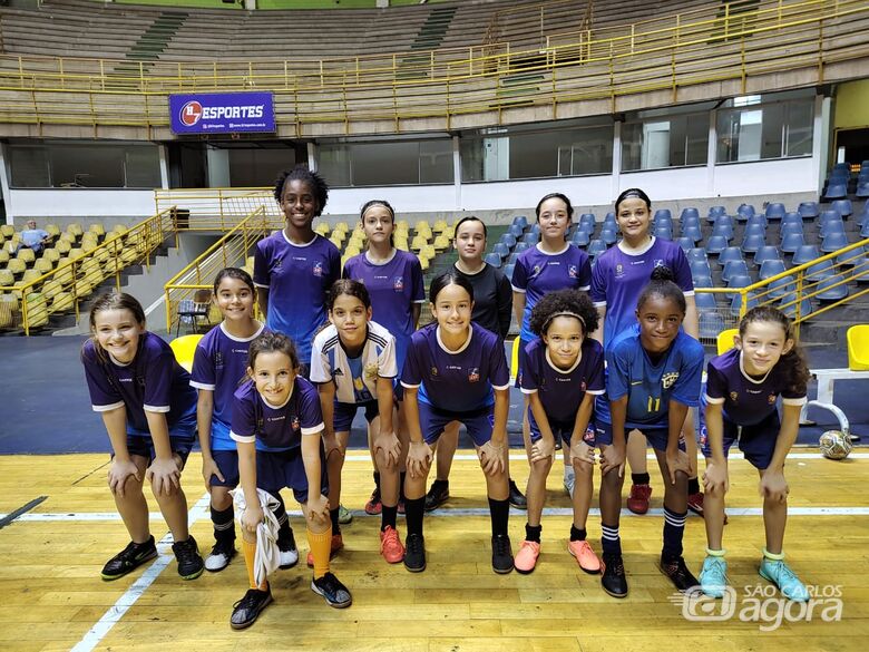 Atletas das equipes sub11 e sub13 da Asf São Carlos querem vitórias na estreia da Copa LPF - Crédito: Divulgação