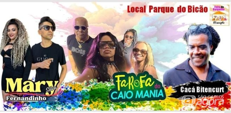 Neste domingo tem Feira da Barganha com muita música ao-vivo no Jardim Bicão - 