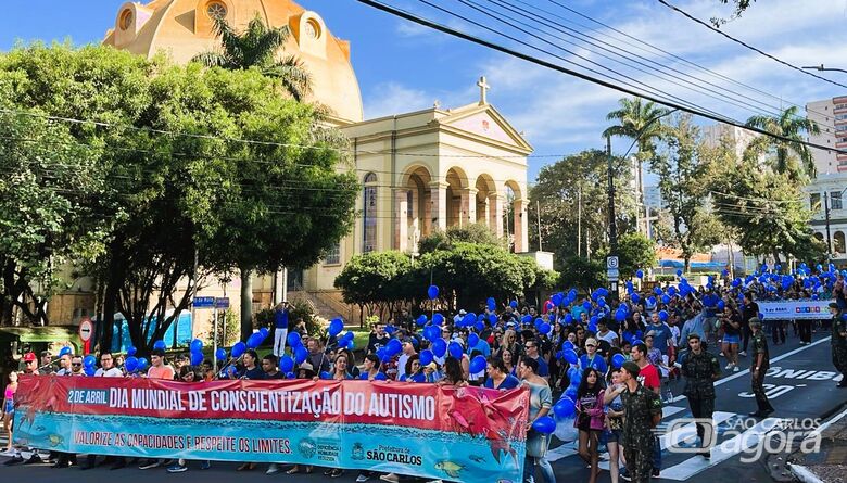 Caminhada em São Carlos celebra o Dia Mundial de Conscientização do Autismo - Crédito: Divulgação