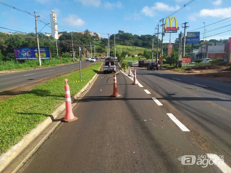 Alça de acesso da Avenida Tancredo de Almeida Neves será interditada - Crédito: Divulgação