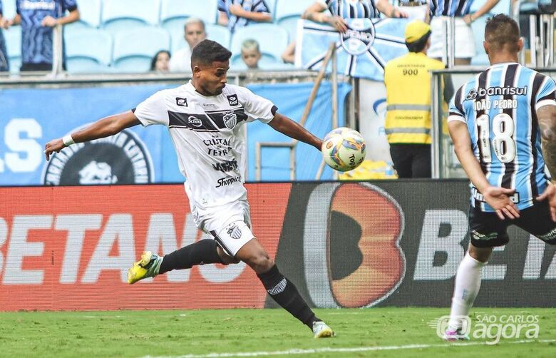 Rickelmy em ação: atleta reforça o Grêmio na Copa Paulista - Crédito: Divulgação