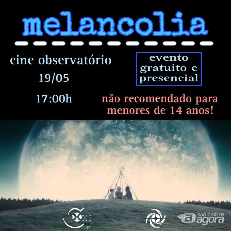 Última exibição do filme “Melancolia” pelo Cine Observatório acontece neste domingo - 