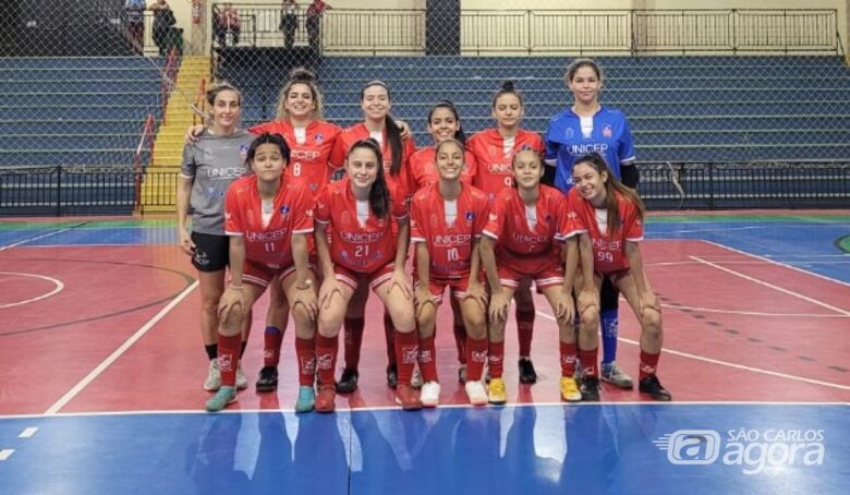 Equipe sub18 fez bonito e goleou Araraquara na final regional - Crédito: Divulgação