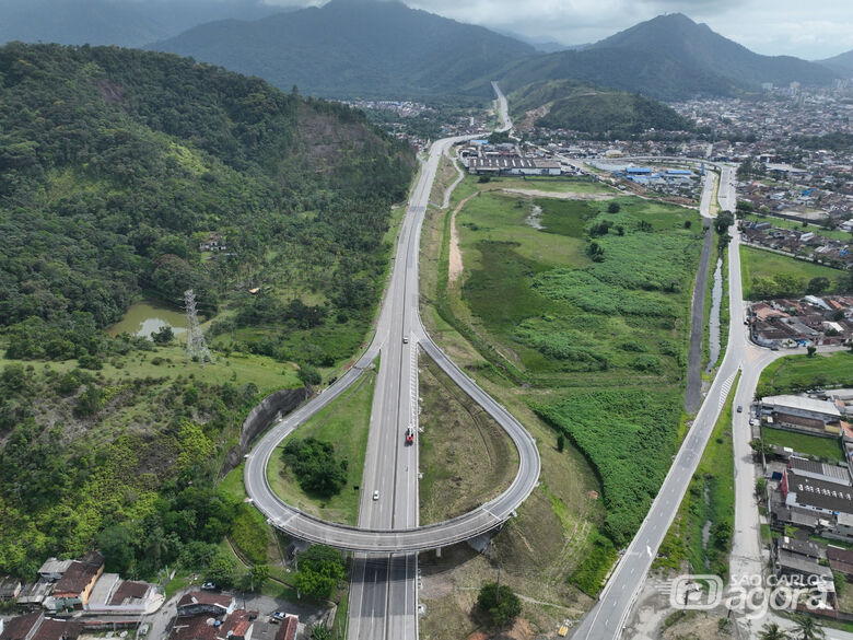 Rodovia dos Tamoios terá pedágio free flow a partir de novembro - Crédito: Divulgação 