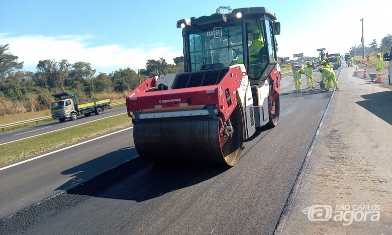 Obras Washington Luís - Crédito: divulgação