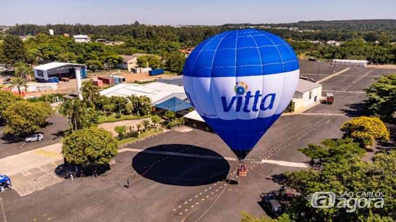 Balão Vitta - Crédito: divulgação