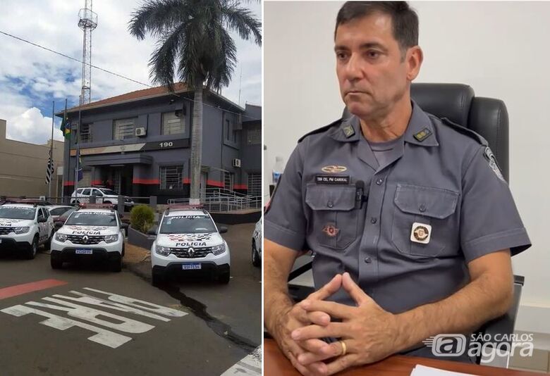 Cardeal ao assumir o comando do 38&ordm; BPM/I: Me sinto são-carlense e é uma sensação de obrigação e prazer poder servir a sociedade" - Crédito: Divulgação