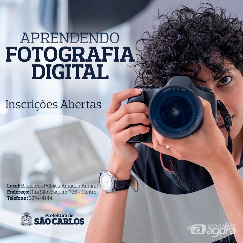 Biblioteca Amadeu Amaral oferece cursos de fotografia - 