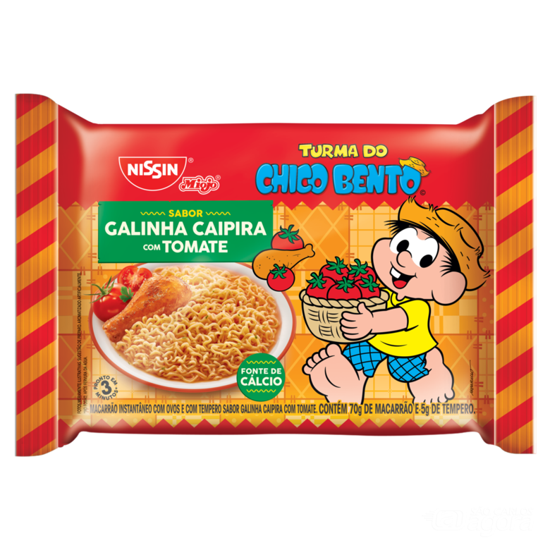 Nissin lança miojo sabor Galinha Caipira com Tomate - 