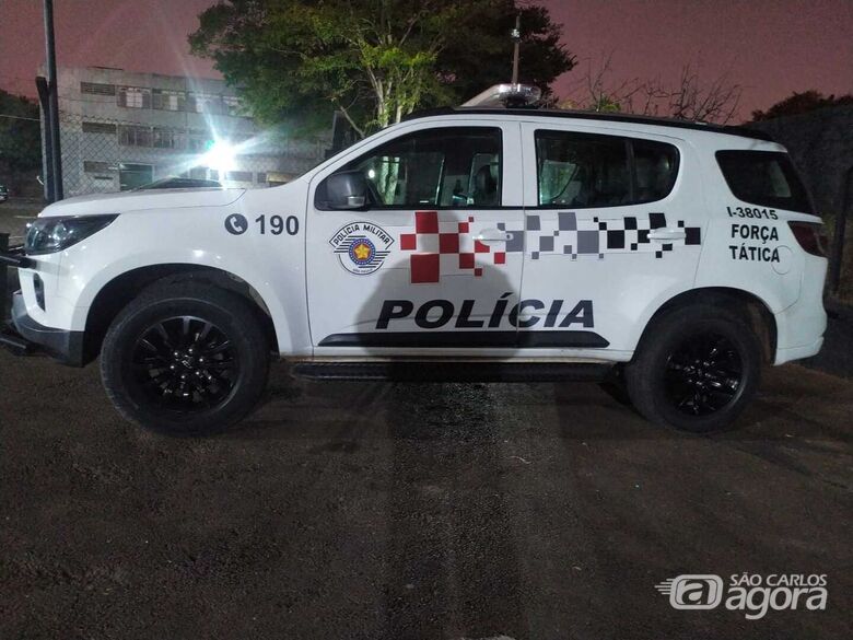 Adolescente infrator é detido pela Força Tática no Cidade Aracy - Crédito: Arquivo/São Carlos Agora