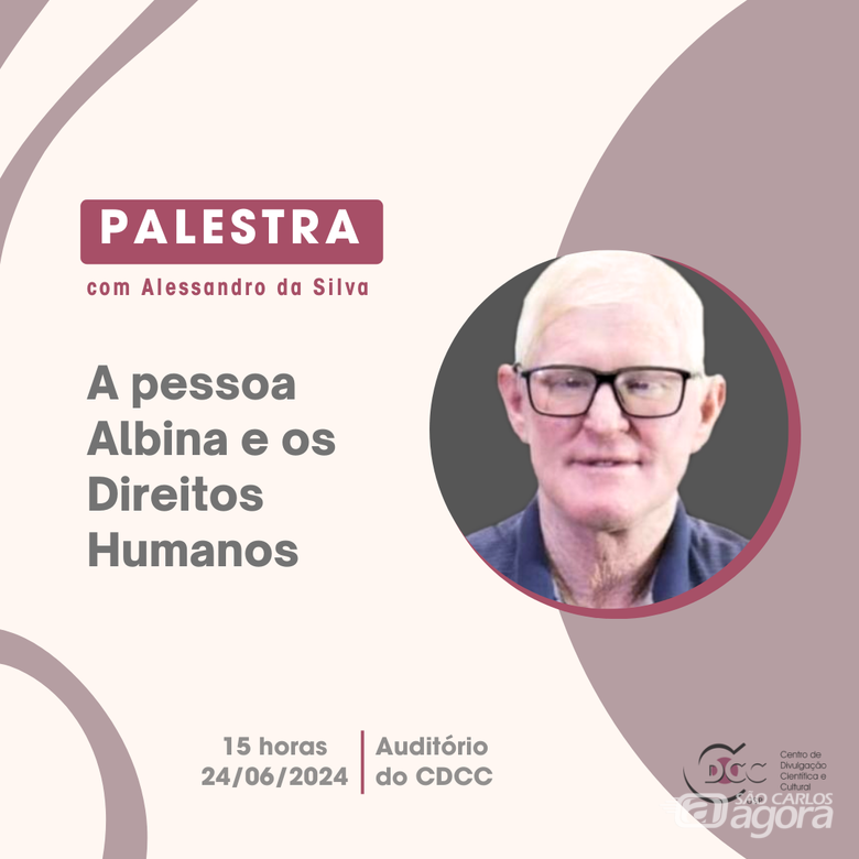 CDCC oferece palestra sobre albinismo - 