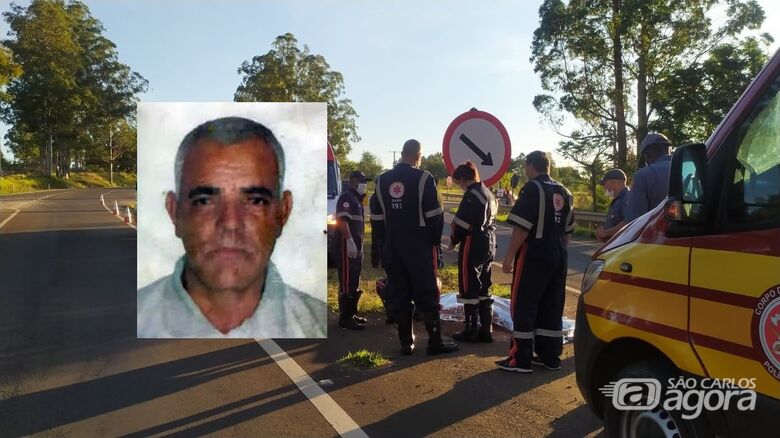 Movimentação no local da ocorrência; no detalhe a vítima - Crédito: Maycon Maximino
