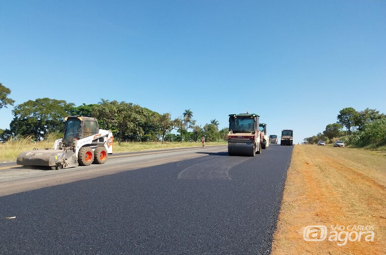 Haverá interdição parcial na SP-215, em Descalvado, na segunda e terça-feira - 