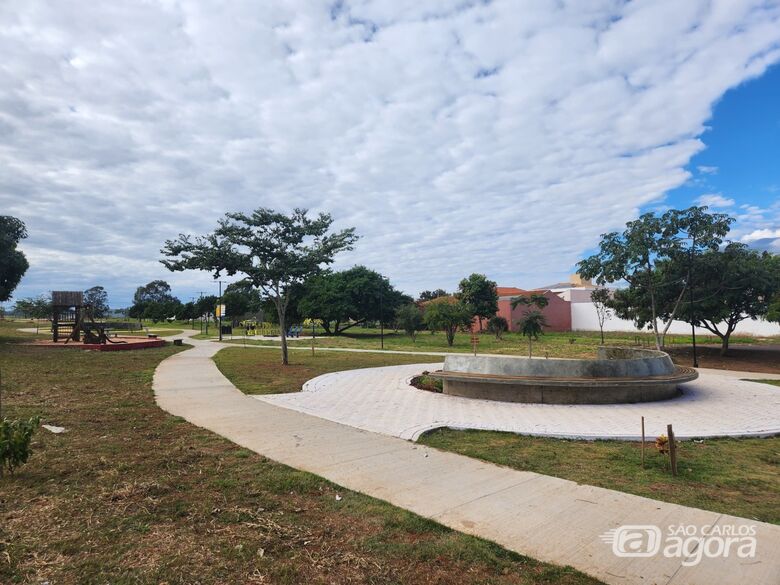 Prefeitura concluiu reforma da praça do Jardim de Cresci - Crédito: Divulgação